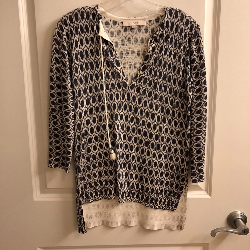 Loft 3/4 Sleeve light sweater